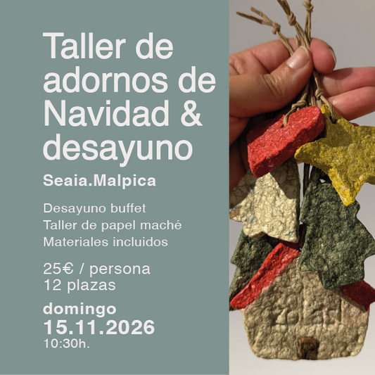 Taller adornos Navidad & Desayuno 15.11.26