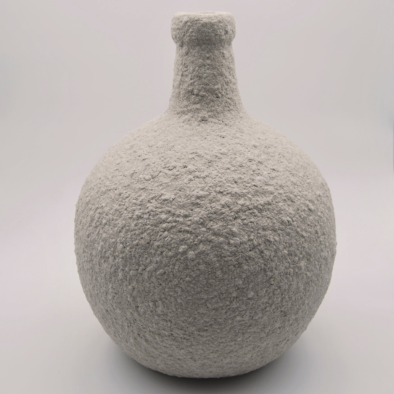  Damajuana jarrón redondo artesanal sostenible grande para decoración interior hecho en Galicia