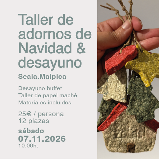 Taller adornos Navidad & Desayuno 07.11.26